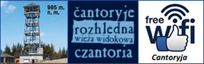 Czantoria - wieża widokowa |  Čantoryje - rozhledna Logo